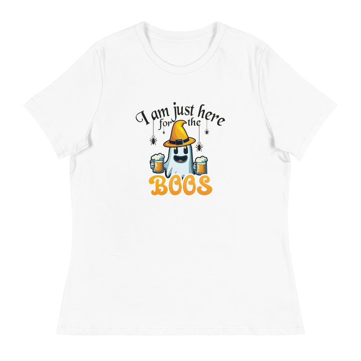 I'm Just Here For The Boos - Women's Relaxed T-Shirt
