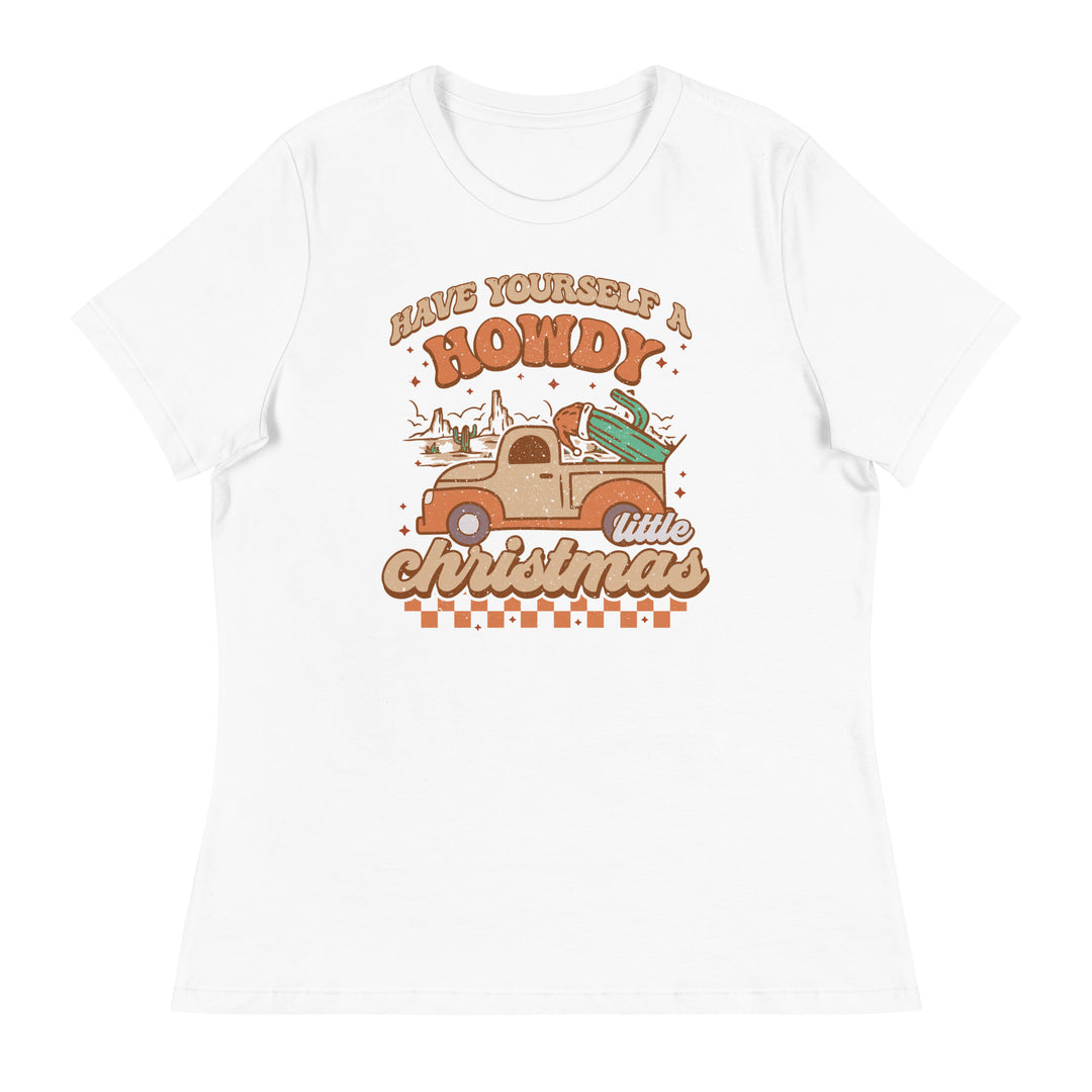 Howdy Christmas - Women's Relaxed T-Shirt