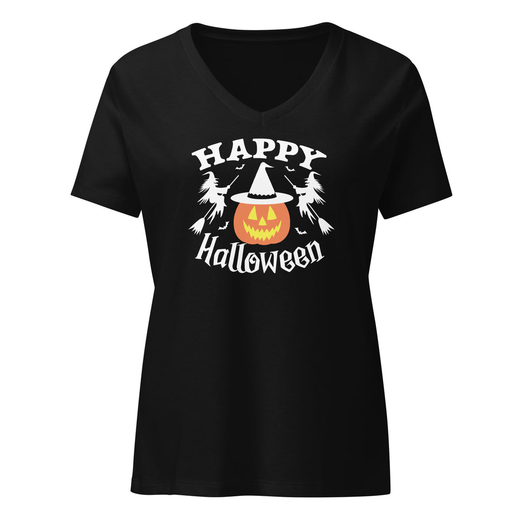 Happy Halloween - Women’s relaxed v-neck t-shirt