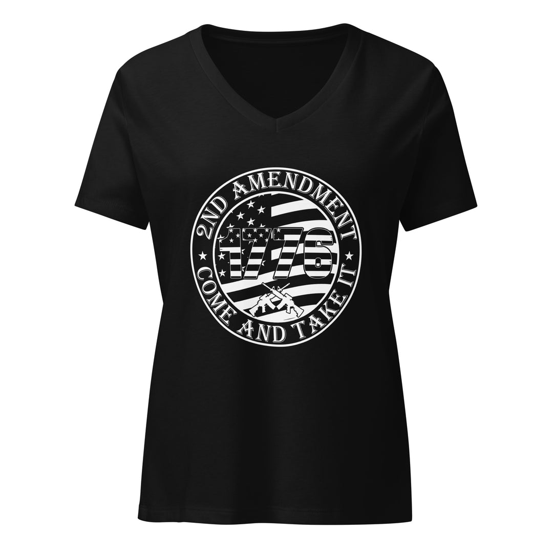 Come And Take It - Women’s relaxed v-neck t-shirt