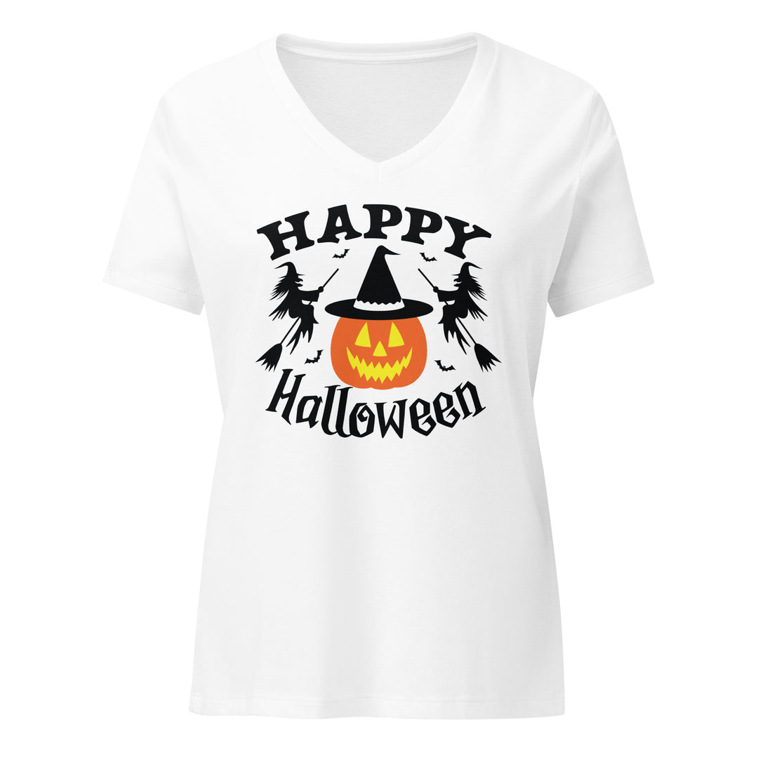 Happy Halloween - Women’s relaxed v-neck t-shirt