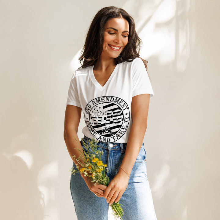 Come And Take It - Women’s relaxed v-neck t-shirt