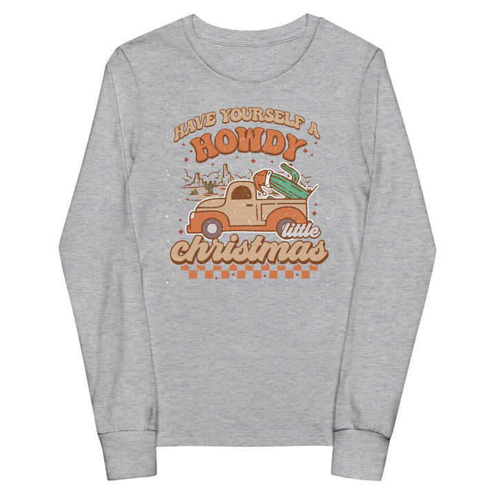 Howdy Christmas - Youth long sleeve tee
