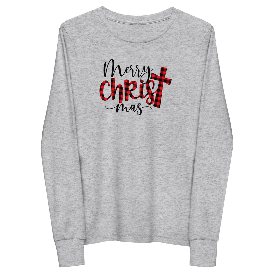 Merry Christ Mas - Youth long sleeve tee