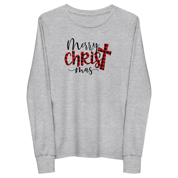 Merry Christ Mas - Youth long sleeve tee