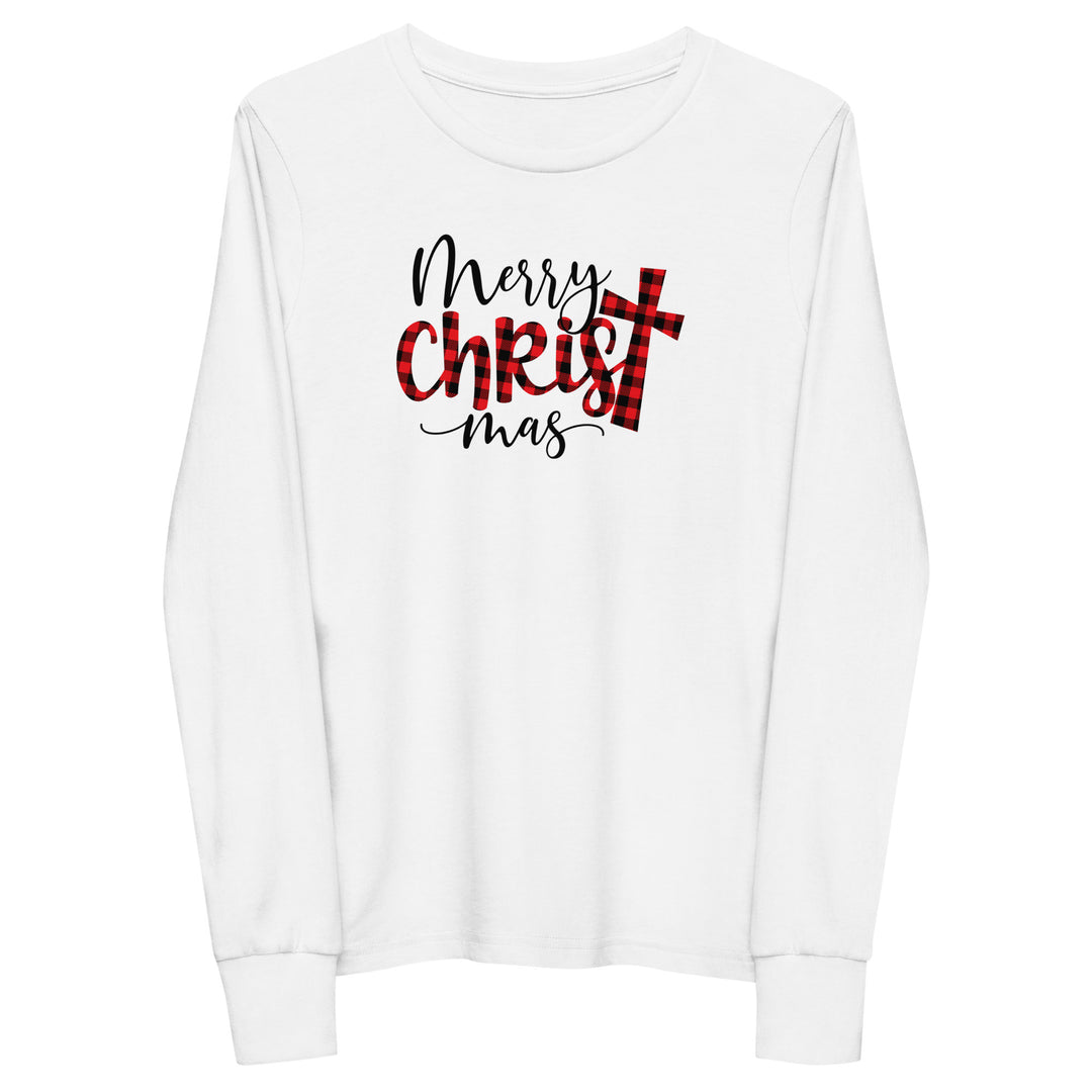 Merry Christ Mas - Youth long sleeve tee