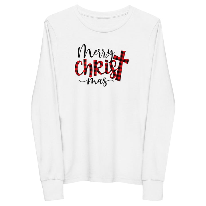 Merry Christ Mas - Youth long sleeve tee